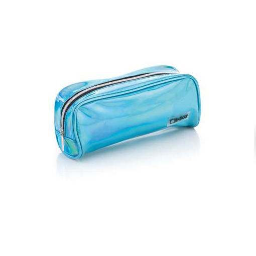 Picture of RECTANGULAR PENCIL CASE GLOSSY BLUE